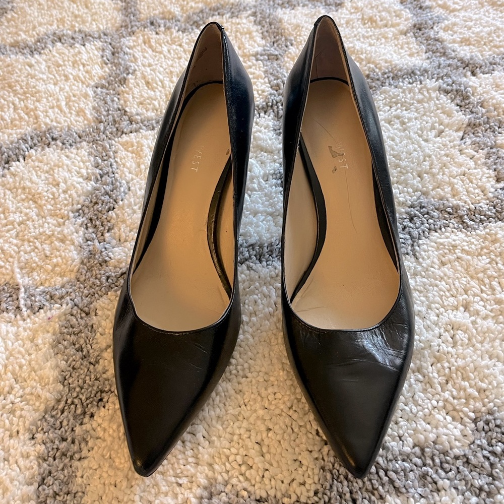 Nine West black heels